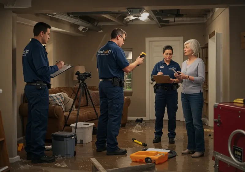 Water Damage Assessment and Insurance Documentation process in Hamilton County, KS